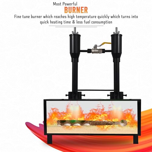 Simond Store PFI-05 (662..) Double Burner Gas Propane Forge Furnace Blacksmith Knife Making Farriers thumb #1