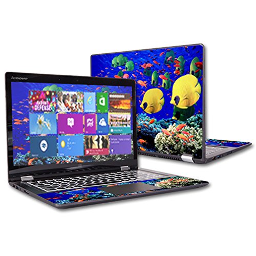 MightySkins Skin Compatible with Lenovo Yoga 700 14' Screen case wrap Cover Sticker Skins Under The...