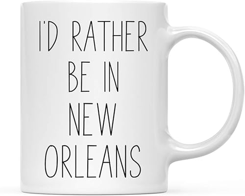 Miniatura 37 de Andaz Press Taza de café de 11 onzas con texto en inglés «I'd Rather Be in Nashville, Tennessee», 1 paquete, regalo de larga distancia