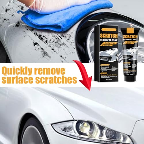 Cera para eliminar rayones, pasta reparadora para autos miniatura 7