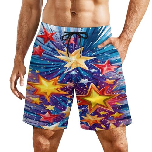 Dolphin Summer Mens Swimtrunks Workout Soft Shorts Running Pants with Pockets