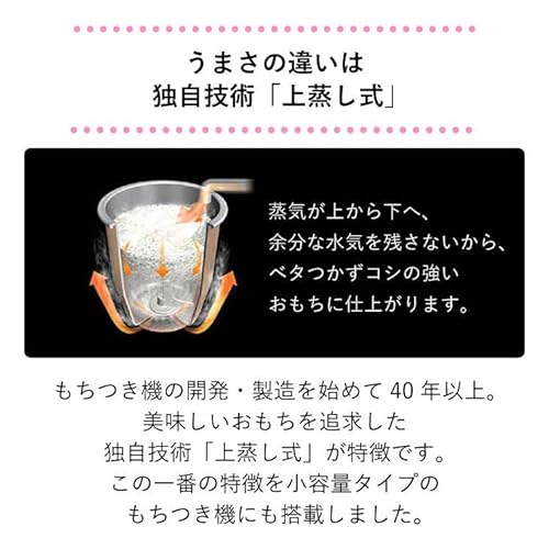 エムケー精工 もちつき機 ミニもっち RM-05MN の商品画像 4