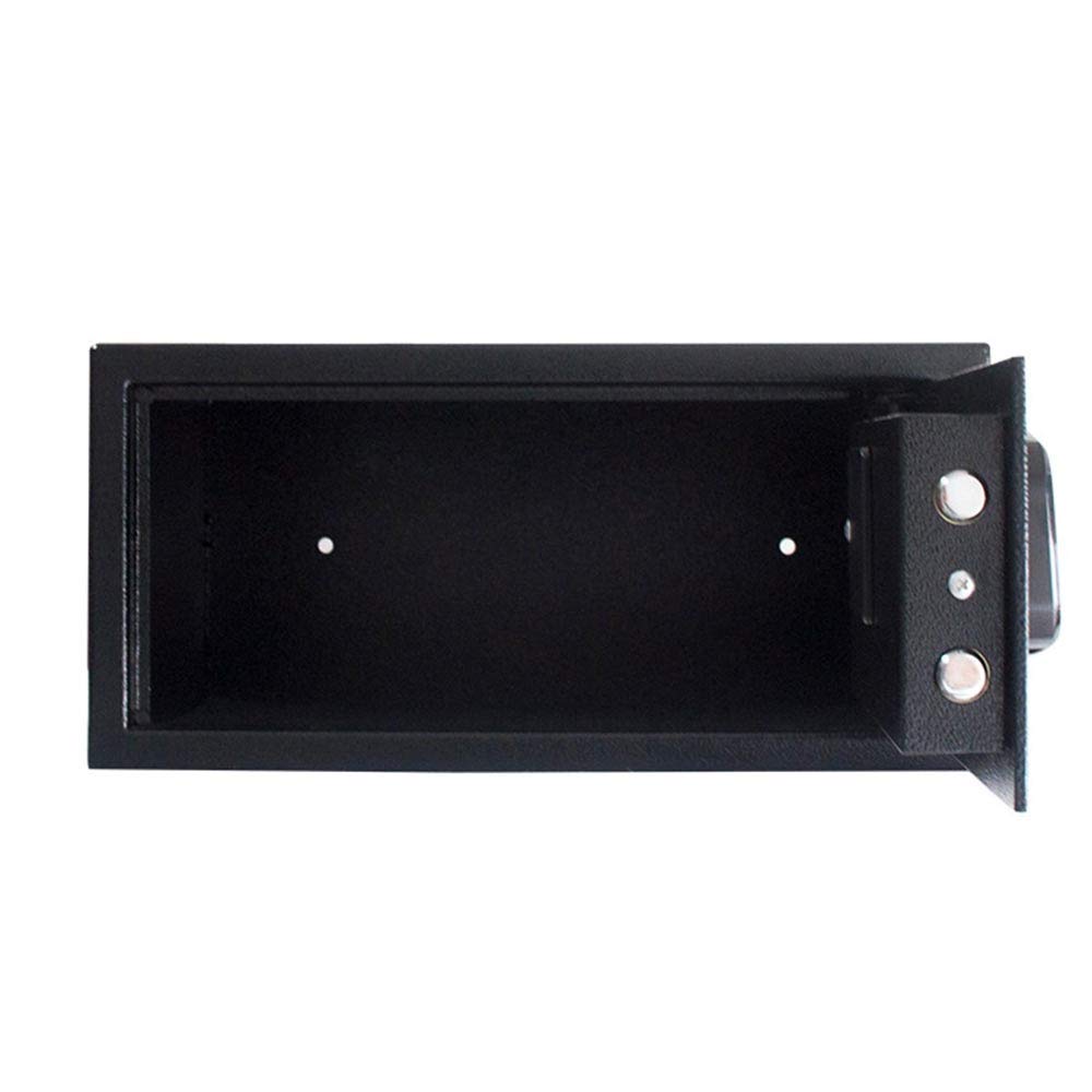 Casseforti Home Office e Hotel Cassaforte Elettronica in Acciaio con Tastiera Digitale per Gioielli, Denaro, Contanti, Oggetti di Valore, cassaforte/Nero/42X37X20 cm