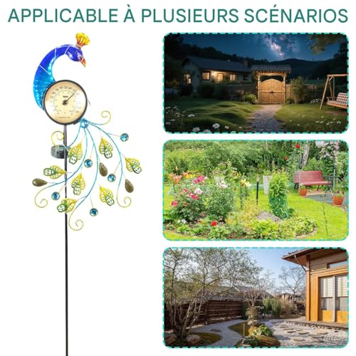 Décor LED résistant aux intempéries pour terrasse balcon et cour