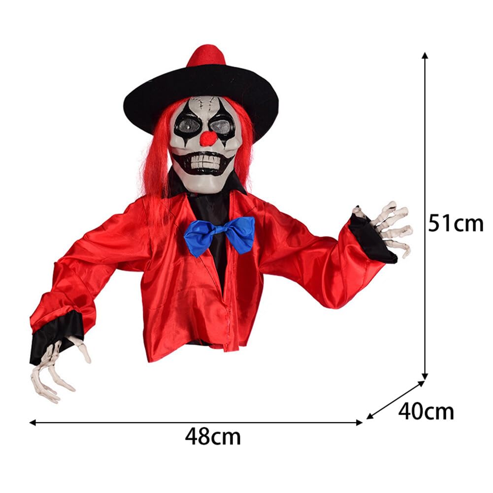 P'tit Clown - Décoration Halloween Sanglante, Faux Organes Et Parties Du Corps En Plastique, Ambiance Terrifiante (Faux Yeux - Lot De 8