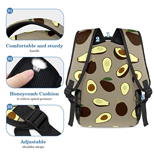 Sac à dos de voyage léopard avec trousse assortie pour fille et garçon