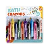 Cosaway Bath Crayons Toddler Bath Toys, 10Packs