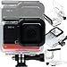 Honlyn Waterproof Housing Case Compatible with Insta360 ONE RS 4K Edition Underwater Diving Shell 60M Accessories