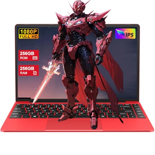 NOTODD 2025 Laptop 14 Zoll Rot
