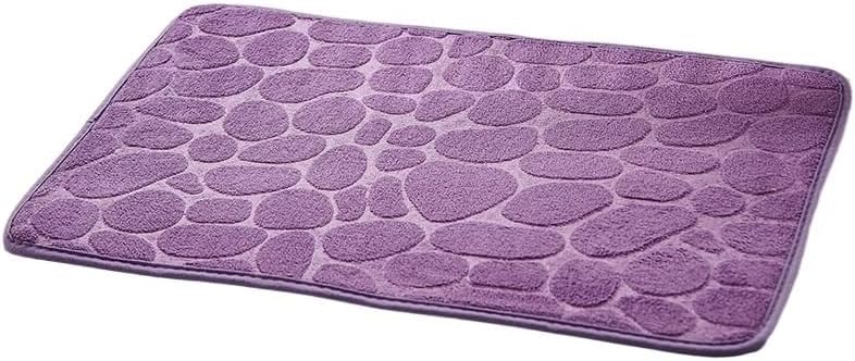 FORINC Alfombra antideslizante antideslizante con relieve de Adoquines, Felpudo De Espuma Viscoelástica para Baño, Lavabo, Ducha Y Habitación