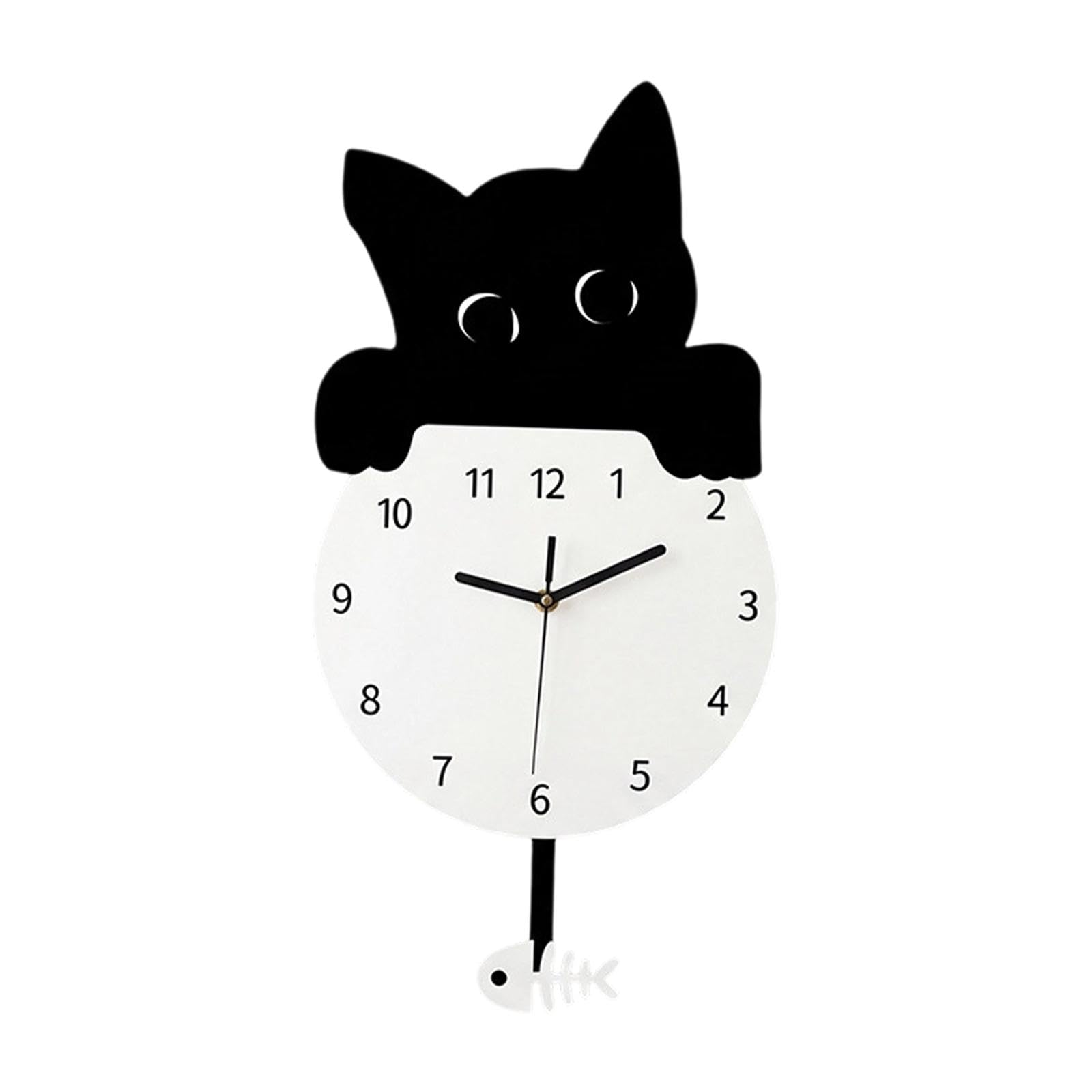 Horloge murale créative pour chambre et bureau sans aucun bruit
