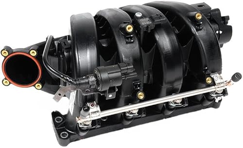 ACDelco 55570283 Juego de colector de admisión de equipos originales de GM con inyector de combustible multipuerto y riel de combustible