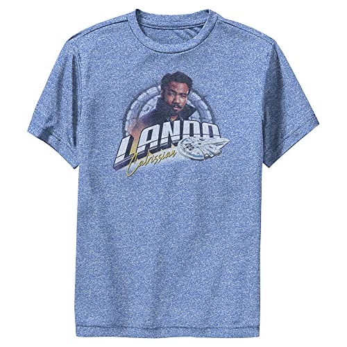 T-shirt Star Wars en coton mélangé bleu pour garçon à la recherche d'un vêtement confortable