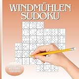 Windmühlen Sudoku: Das Sudoku Heft für Profis - Im kompakten Quadrat Format für Unterwegs | Leicht bis Schwer + Übersichtlicher Lösungsteil | Tolles Geschenk für Rätsel Fans