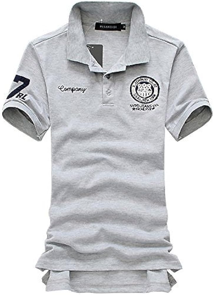 Amazon | (SGL Collection) ポロシャツ メンズ 半袖 デザイン