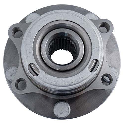Image of TRQ Front Left and Right Wheel Bearing and Hub Assembly Set 2 Piece Compatible with 2004-2006 Infiniti G35 X AWD