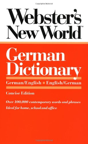 Webster's New World German Dictionary, Concise Edition