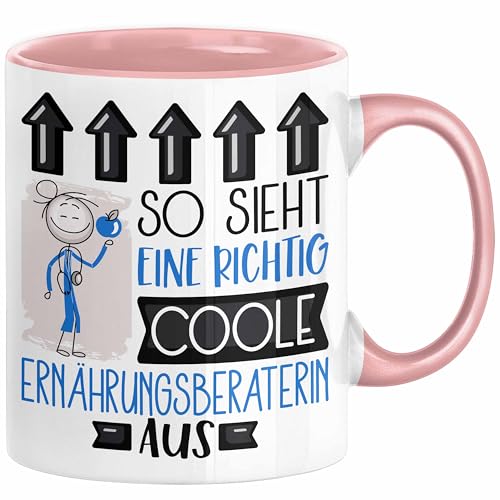 Ernährungsberaterin Geschenk Tasse Lustig Geschenkidee für Ernährungsberaterin Geburtstag So Sieht