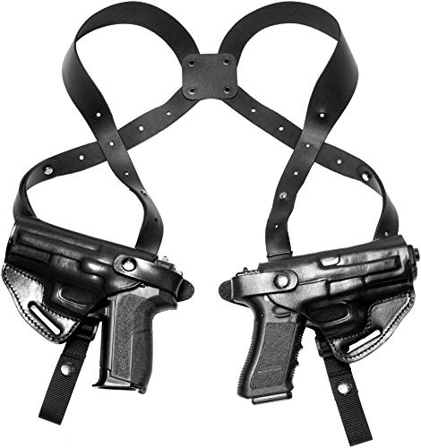 Craft Holsters Taurus G2C Compatible Holster - Double Shoulder Holster System (42/42-BLK)