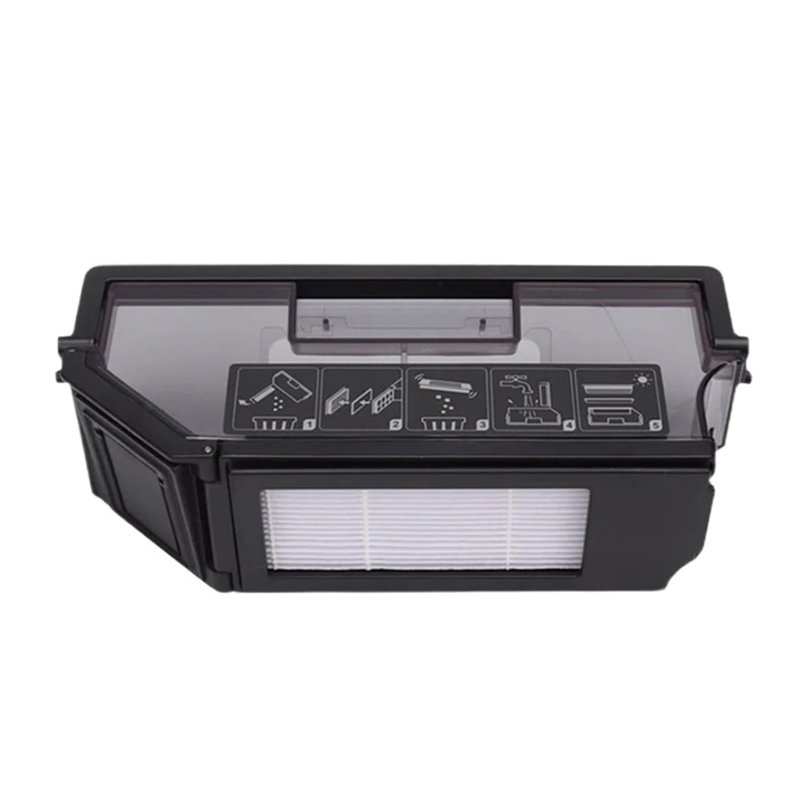 Shiketong Vacuum Cleaner Dust Box, Compatible For Ecovacs，Deebot，X1 OMNI Dust Box Accessories X1 TURBO / T10 Robot