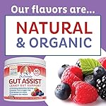Doctor Danielle Gut Assist - Leaky Gut Repair Supplement Powder - Glutamine, Arabinogalactan, Licorice Root - Supports IBS, Heartburn, Bloating, Gas, Constipation, SIBO from, Berry Flavor - Image 3