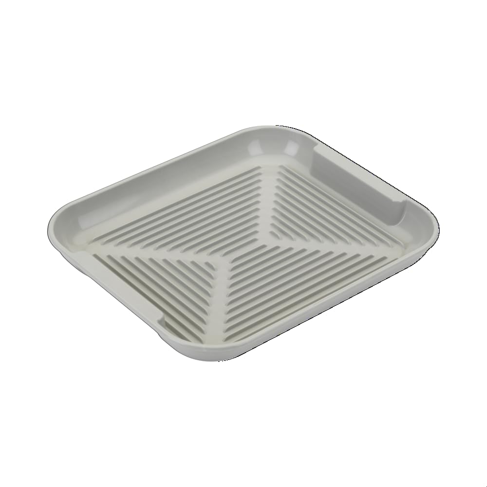 GoodCook Everyday Microwave Grill, BPA-Free Bacon Tray and Cooking Tray, 10-Inch Microwave Cookware for Bacon, Sausage, and Hot Dogs, Heat Safe to 400°F, Dishwasher Safe, Grease Draining Design 1