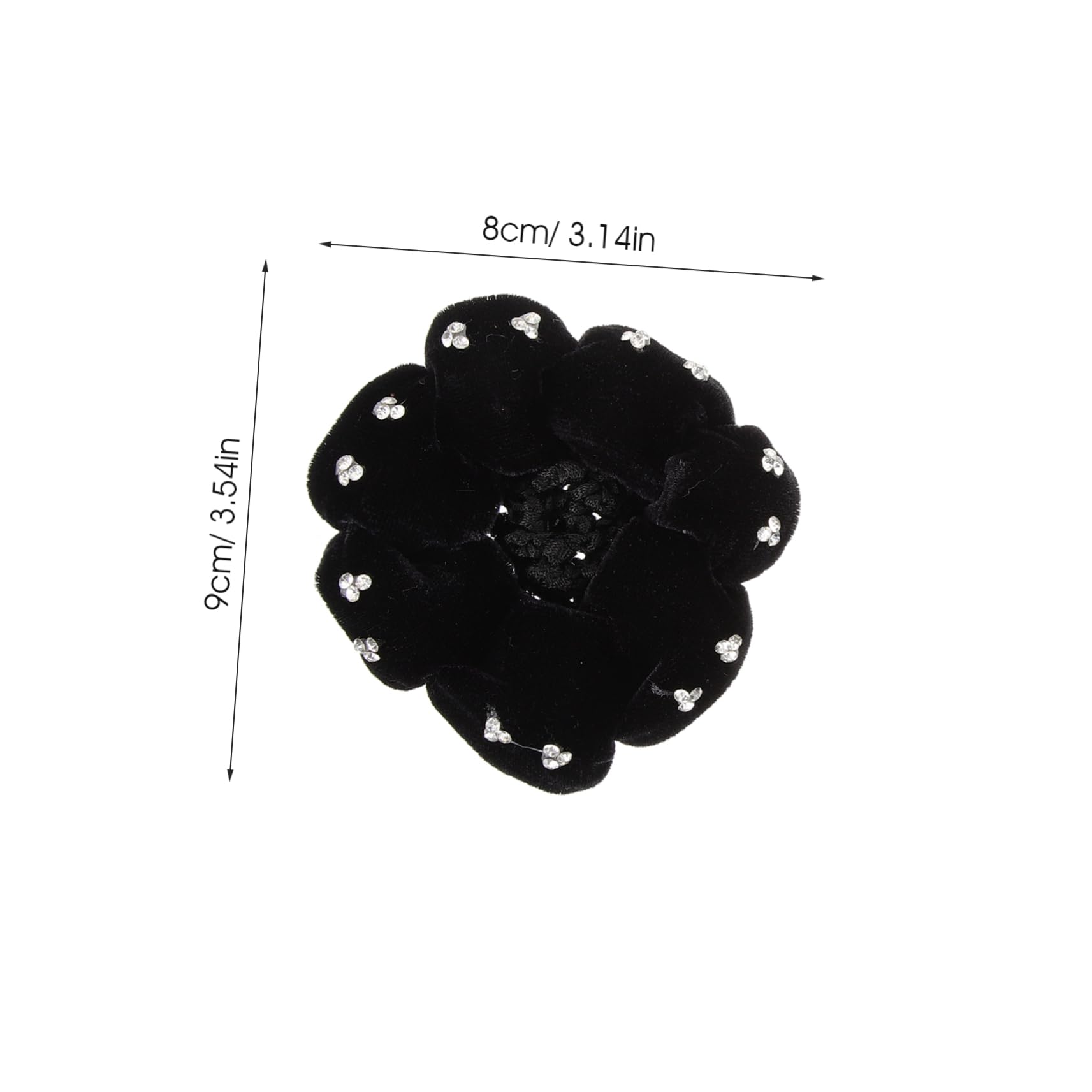 FRCOLOR 3 Set Di Retine Per Da Donna Per Copri Chignon Accessori Per Da Balletto Per Ragazze Eleganti Fasce Per 4 Pezzi*3