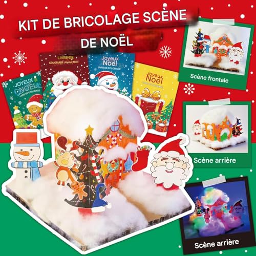 Set d'assemblage cartes de Noël idéal pour offrir aux ados