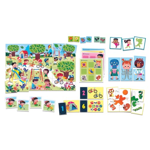 Coffret de 8 Jeux Éducatifs Clementoni 52794 – Formes, Couleurs, Nombres, Quantités - vue 4
