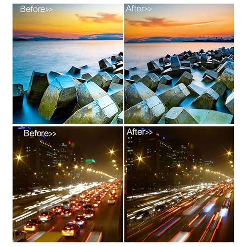 Filtro variable ND2-ND400 de 1 a 9 pasos con densidad ajustable fader 5