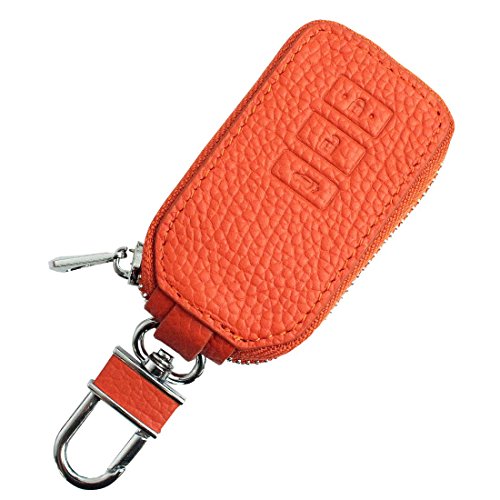 【AWESOME/オーサム】 本革 Exclusive design スマートキーケース レクサスAタイプ オレンジ ASKE-LA-01