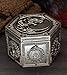 GuoShuang Norse Viking Jewelry Box Gift Wolf Yggdrasil Celtic Trinket Boxes