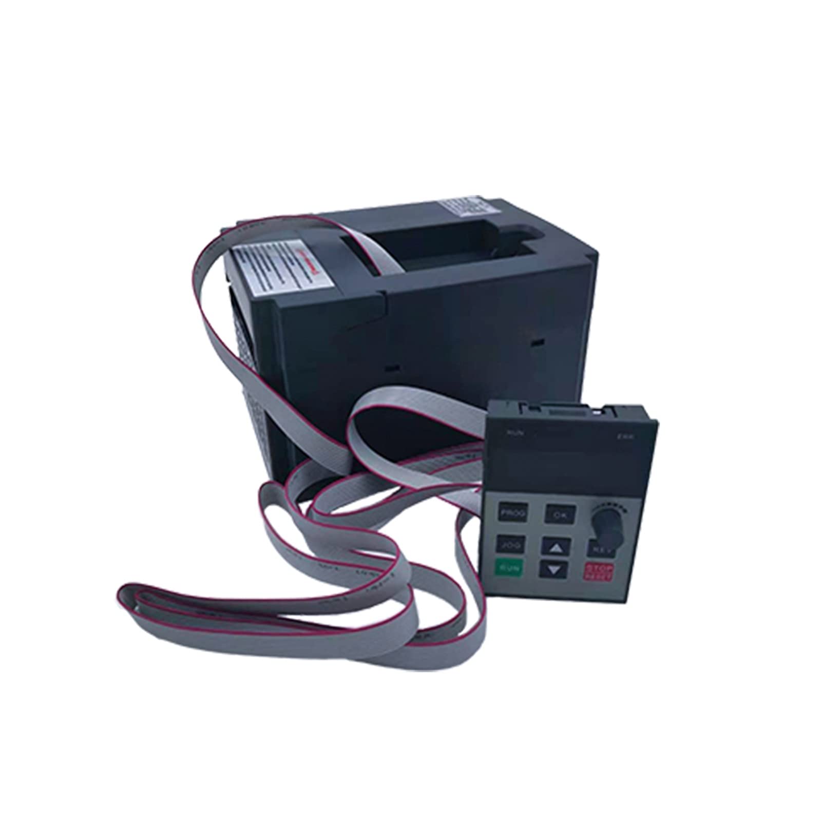 Entraînement à fréquence variable VFD Inverter 75 0W / 1.5KW / 2.2KW ZW-CT1 3P Convertisseur de sortie Convertisseur variable Inverter pour le contrôle de la vitesse du moteur de broche(2.2KW (black))