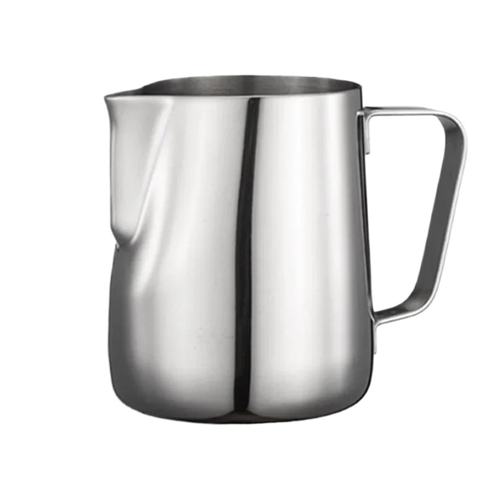 Jarra De Leche 2 uds jarra de espuma de leche de acero inoxidable jarra de espuma café con leche jarra de Latte jarra de medición herramienta de Espresso Barista accesorios de café(350ml)