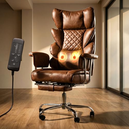 DROGO Monarch-X Massage Office Chair with Vibration & Heat | Big ...