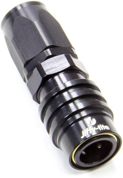Jiffy-tite 31608J Black Straight Hose End