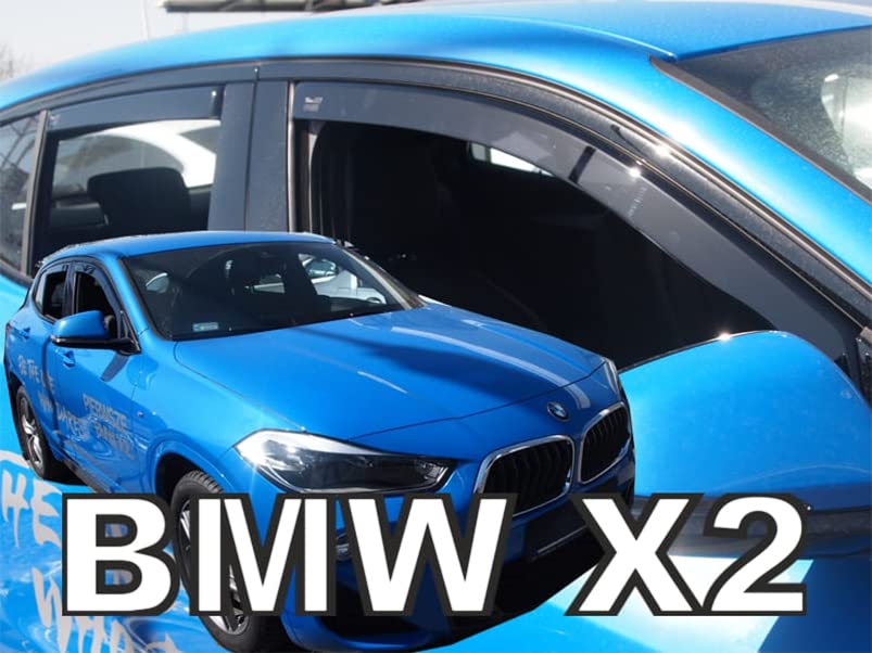 Amazon | Team HEKO(チームヘコ) ドアバイザー フロント&リア用 BMW X2