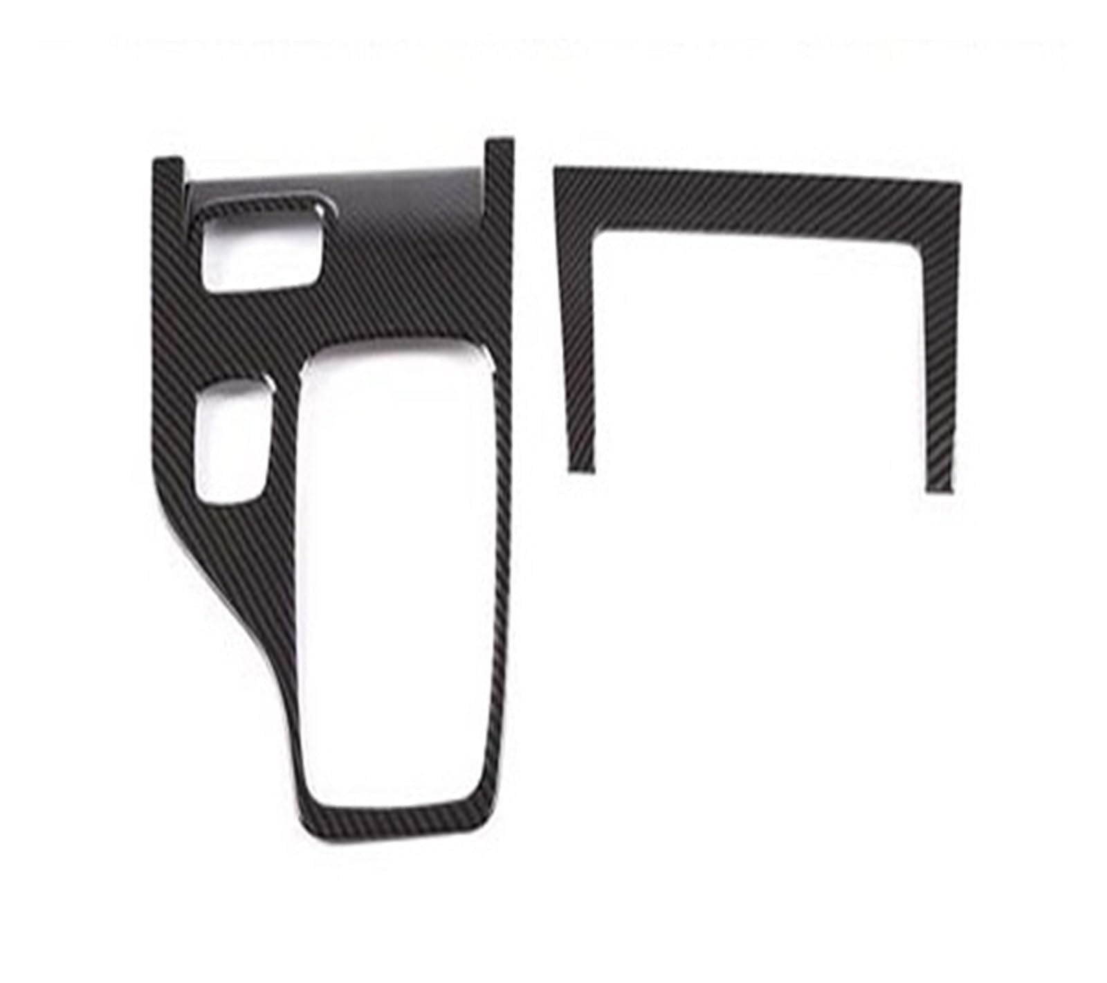 Interior Trim for 2015-2022 for Ranger for Wildtrak T6 T7 T8 Car Central Control Gear Panel Cover Sticker Interior Parts （LHD） Cover Trim Sticker(Carbon Fiber)