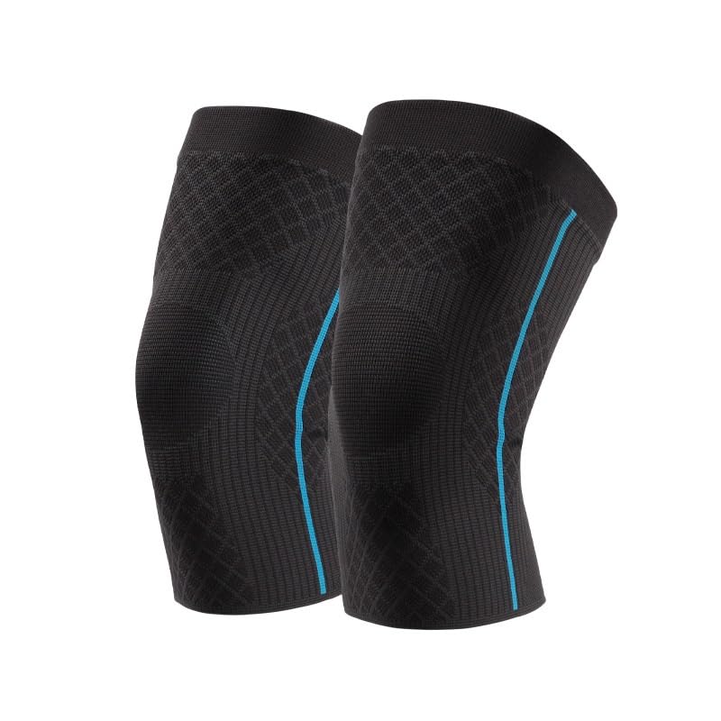 Knitted Nylon Knee Pads Breathable Sweat-absorbent Silicone Running