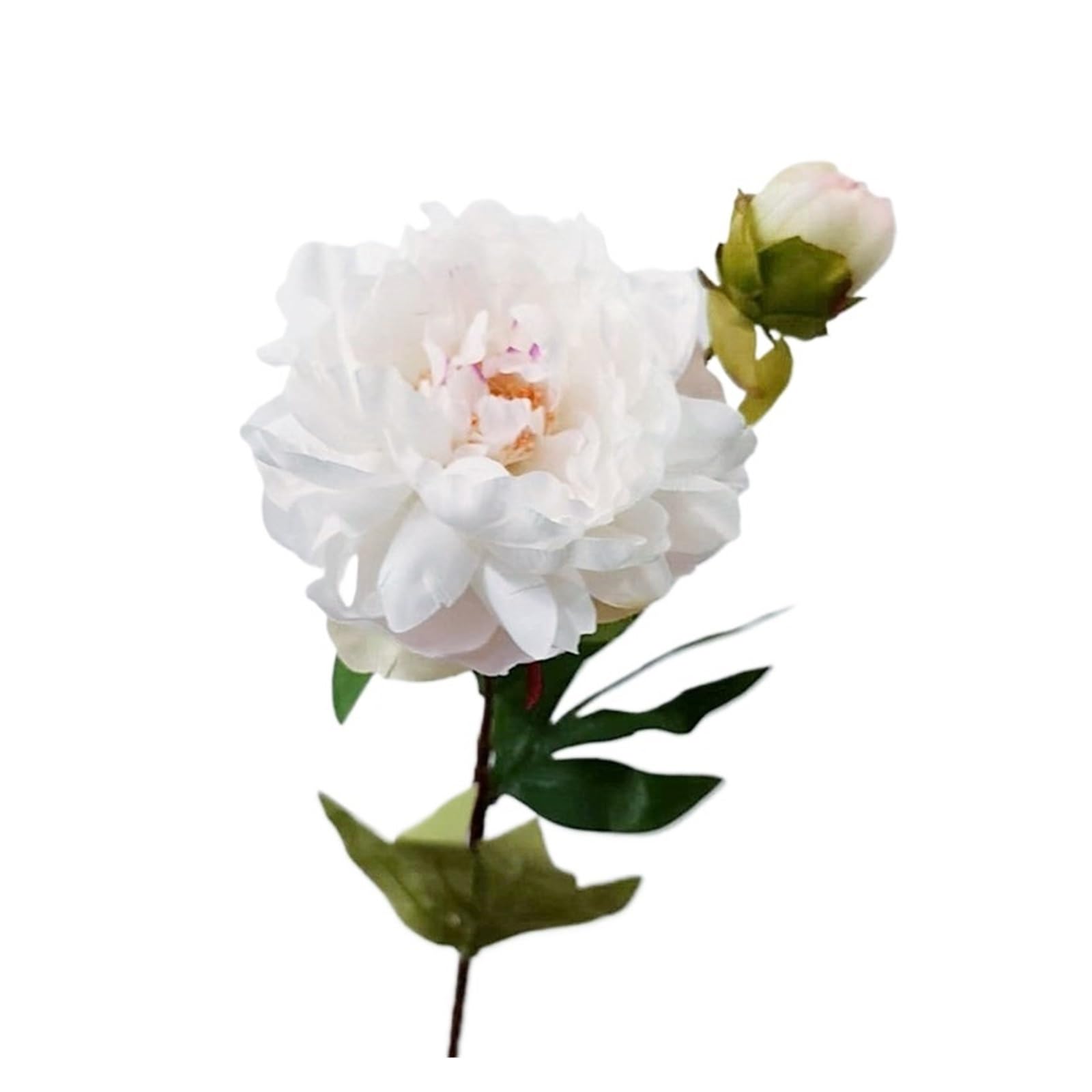 Casetlong 6Pcs Artificial Flowers For Home Decoration Fake Bouquet Wedding Decor Party Floral Arrangement(Pink white)