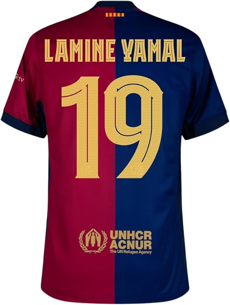 Amazon.com : Lamine Yamal Home Soccer Jersey for Men Fan Version Amazon.com : Lamine Yamal Home Soccer Jersey for Men Fan Version