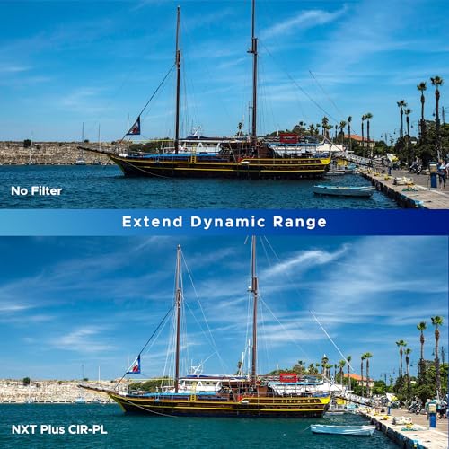 Hoya NXT Plus 72mm Polarizing Filter — Circular Polarizer with Waterproof Top-Coat, 10-Layer HMC Coatings, 1.72 Filter Factor for Faster AF, Low-Profile Aluminum Frame for Outdoor Photography