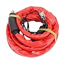 MOTOULAX 25FT RV Heated Water Hose with Thermostat and Adapter -40 Antifreeze for Kennel Industrial Commercial Use