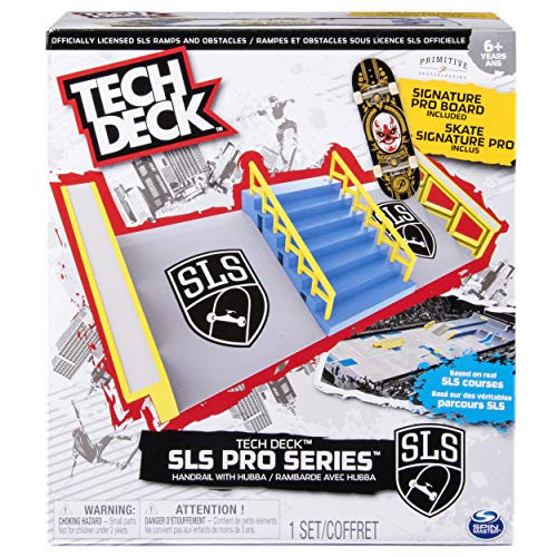 TECH DECK – SLS Pro Series Skate Park - Handrail with Hubba