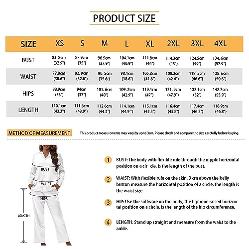 XXQGOMG 2-teiliges Pyjama-Set mit Knopfleiste für Damen, langärmelig, Bluse und Hose, Nachtwäsche, Brauner Dackel-Druck, XL