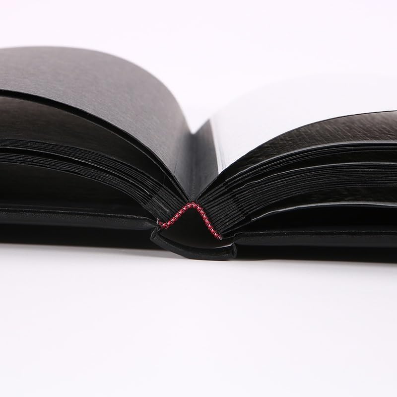 PU Cover Wax Paper Black Card Handmade Album