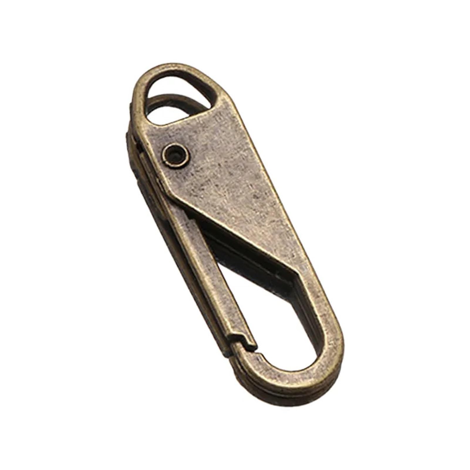 Recambios para tiradores de cremallera, Deslizador De Cremallera Repuesto for Bolsos Y Ropa Multicolor Paquete 1 A 10 Piezas(Copper,1 PIECE-METAL)