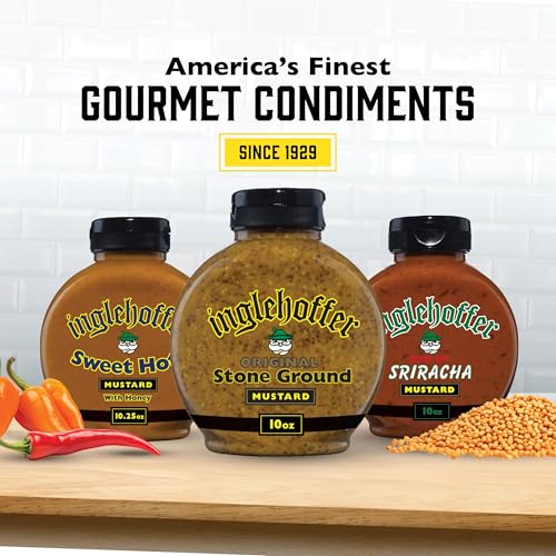 Image of Inglehoffer Original Stone Ground Mustard, 10 oz Squeeze Bottle