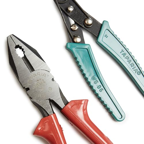 Image of Taparia TK-069 1621-8, WS06 Wire Stripper, Combination Plier 8 inch Set