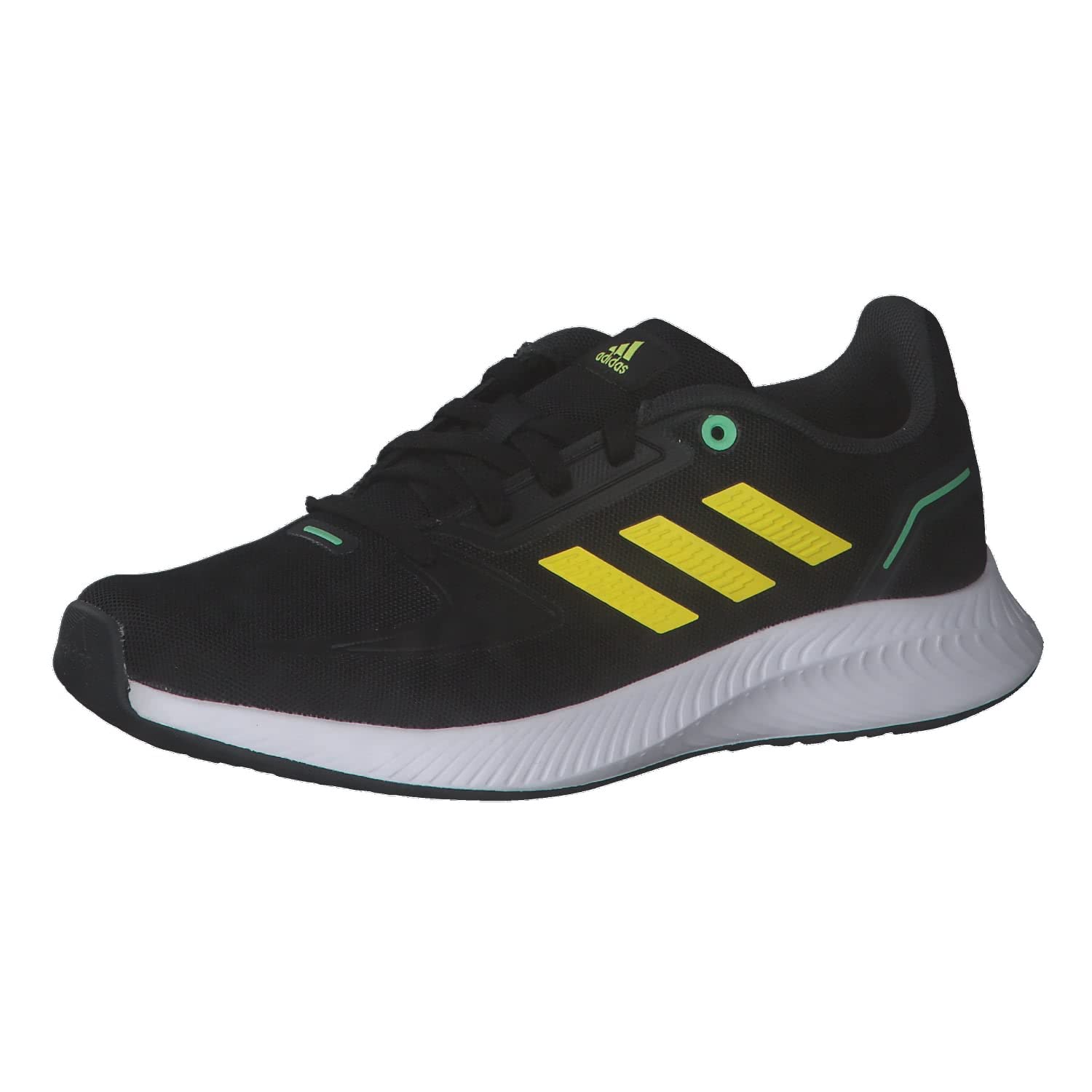 Adidas Unisex-Child RUNFALCON 2.0 K CBLACK/BEAMYE/BEAMGR Running Shoe - 13 UK (HR1408) (B09N3NFD7C) Amazon Price History, Amazon Price Tracker